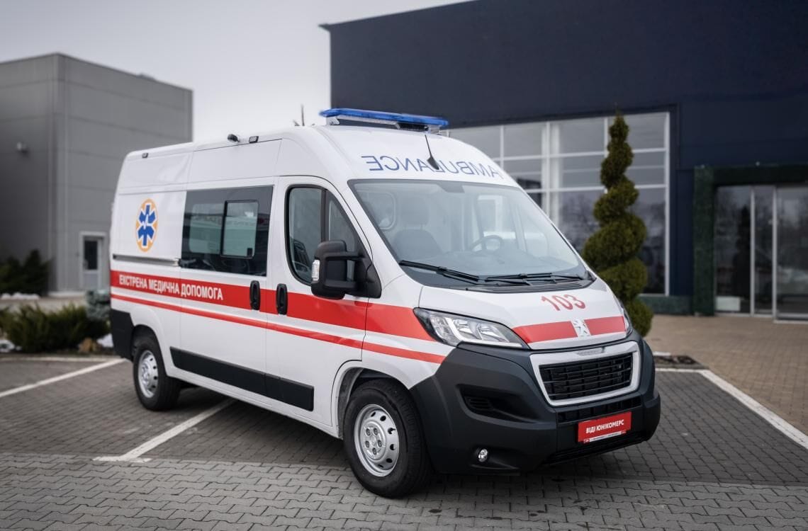 Автомобіль швидкої допомоги Peugeot Boxer L2H2, тип А
