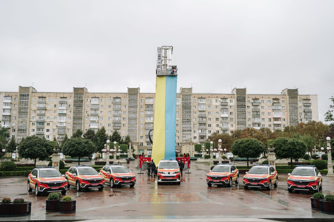 Автомобили для нужд ГСЧС Киевской области