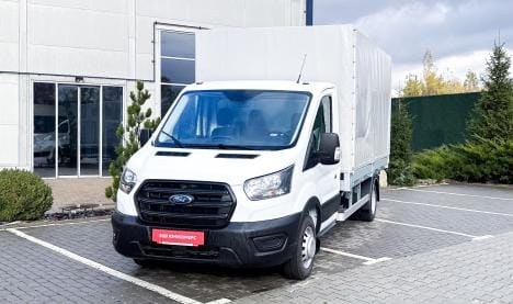 Бортовий тентований на базі Ford Transit L3
