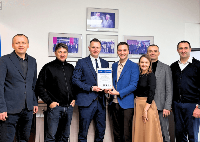 ВИДИ Юникомерс получили сертификат высшей категории от Stellantis