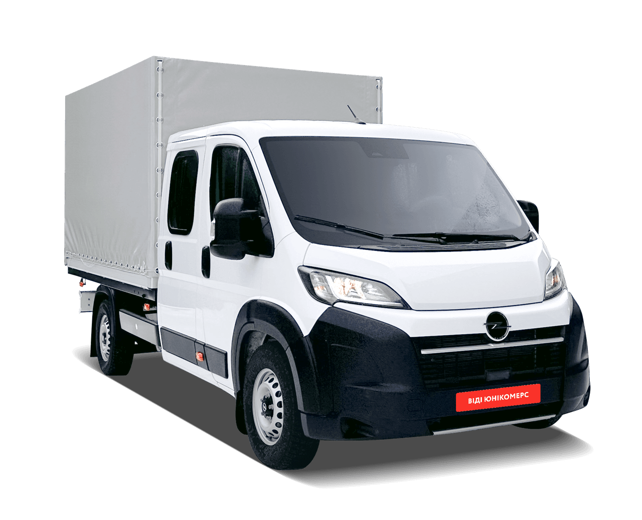 Бортовий автомобіль з тентом 7 місць